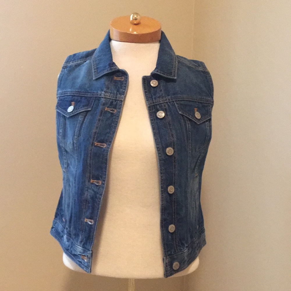 Express Denim Vest
